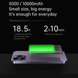 Alloy Magnetic Power Bank with Wireless Charging - Digital Display Battery optoeletronics