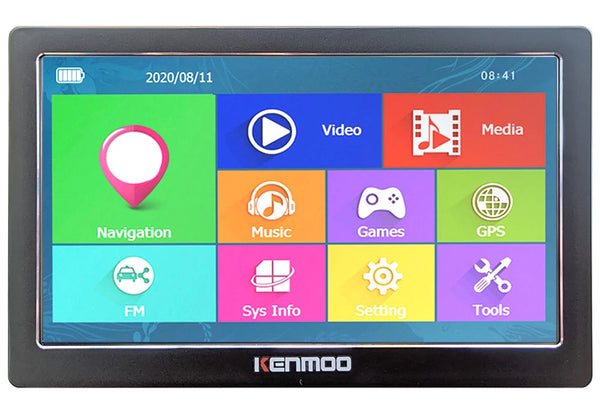7-inch HD GPS Navigator - 512MB RAM 2026 Maps