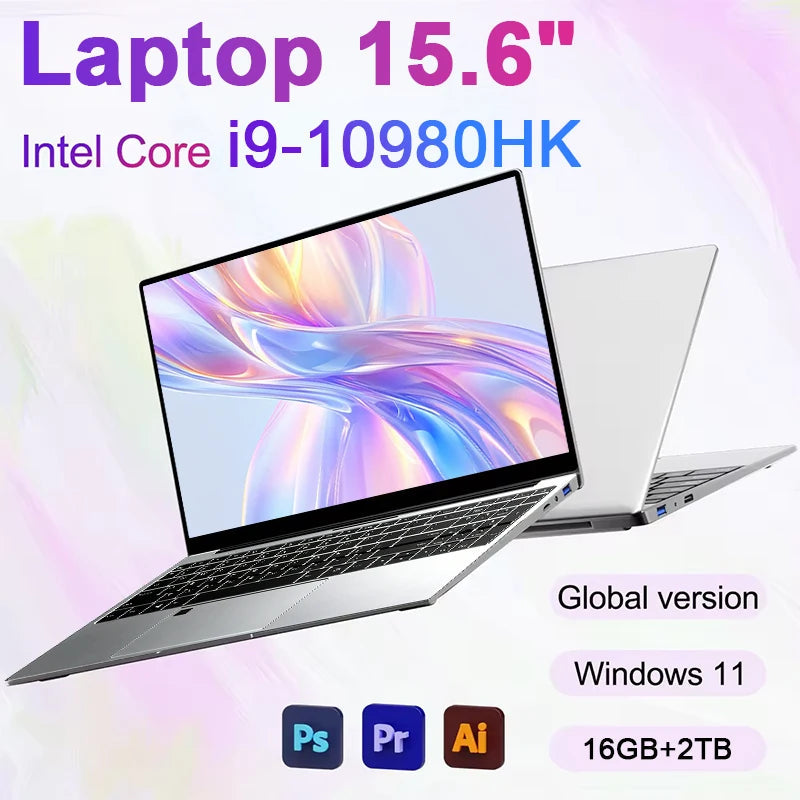 ACEKAMAS 2026 Gaming Laptop - i9 10980HK 15.6-inch optoeletronics