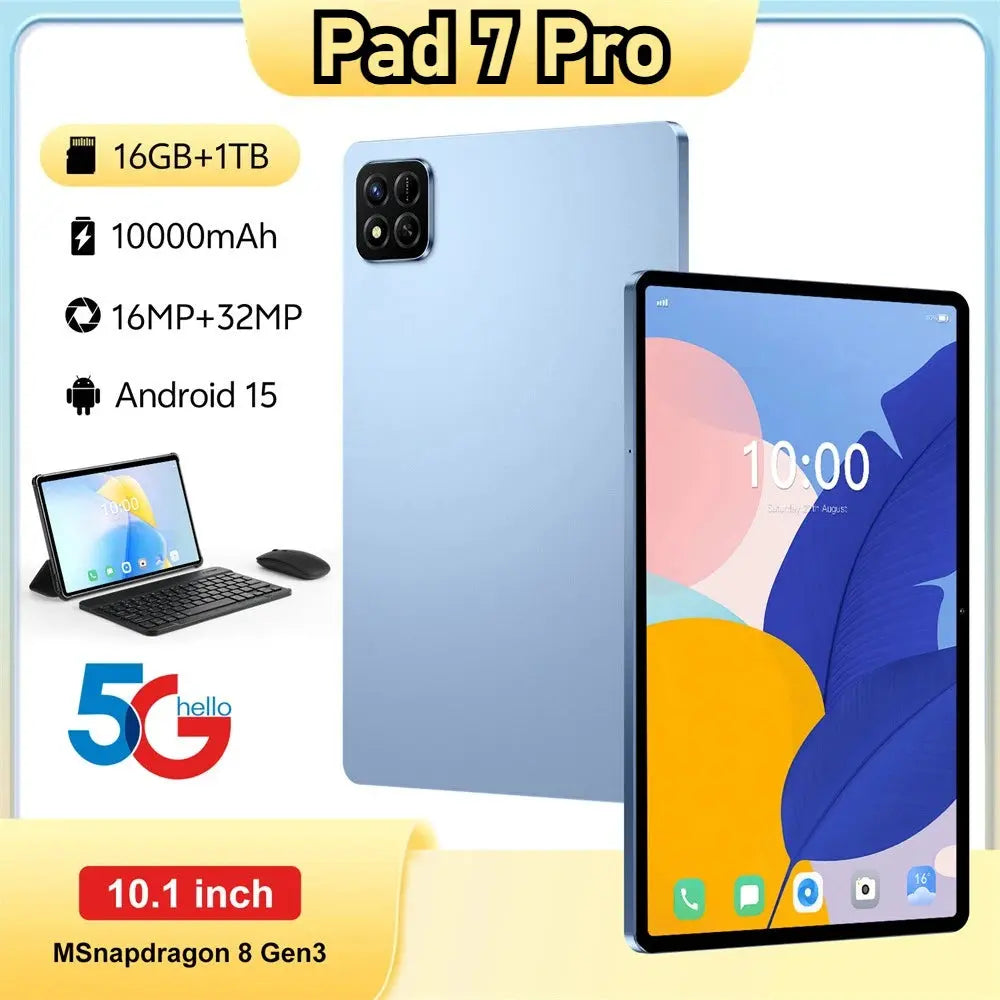 Pad 7 Pro 10.1 Inch Tablet Case - Silicone Protective Shell with Stand optoeletronics
