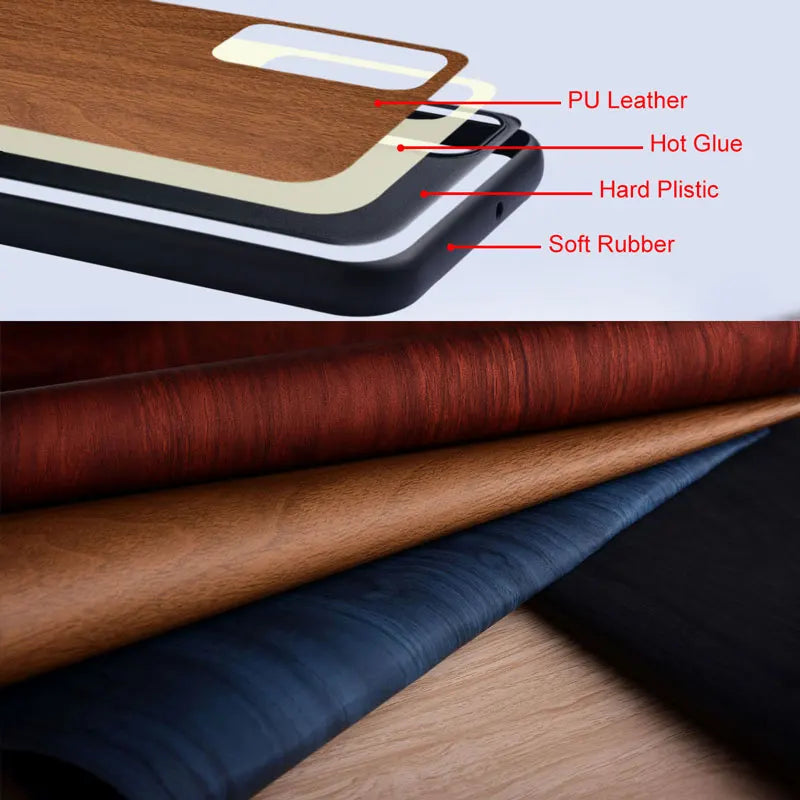 Bamboo Pattern Leather Case for Samsung Galaxy Z Flip - Protective Cover optoeletronics