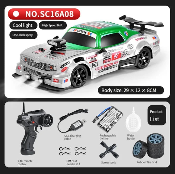 LKCOMO AE86 RC Car - 4WD Remote Control Vehicle optoeletronics
