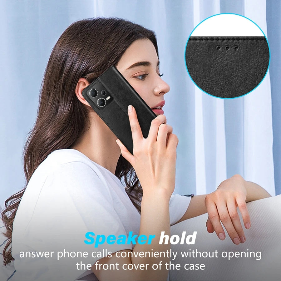 Magnetic Wallet Leather Case for Xiaomi Redmi - Card Holder Cover optoeletronics