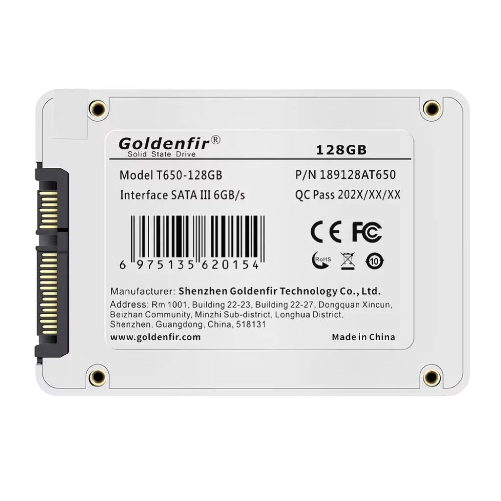 Goldenfir 2.5-Inch SATA SSD for Laptop and Desktop optoeletronics
