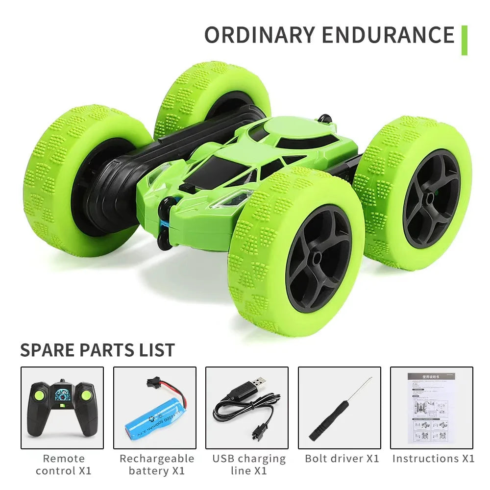 828A RC Stunt Car - 4WD Double-Sided Flipping Racer optoeletronics