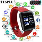 116Plus Smart Watch - Activity Tracking, Message Alerts and Music Control optoeletronics