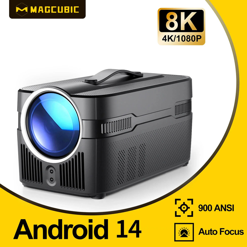 Magcubic HY450 Projector - 900 ANSI Auto Focus 1080P optoeletronics