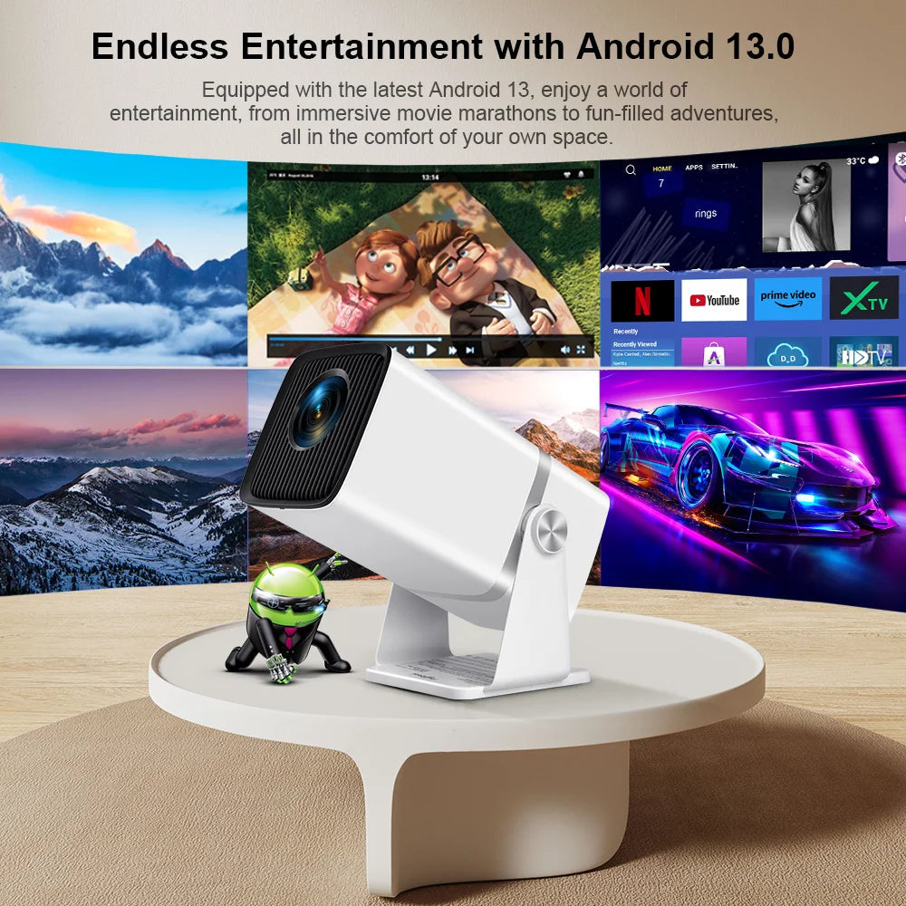 ThundeaL TD90 TD80W Projector - 450 ANSI Android Smart optoeletronics