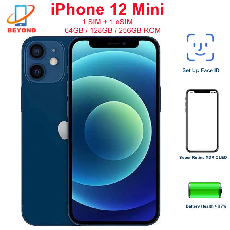 Apple iPhone 12 Mini - 5.4-Inch OLED Unlocked Smartphone optoeletronics