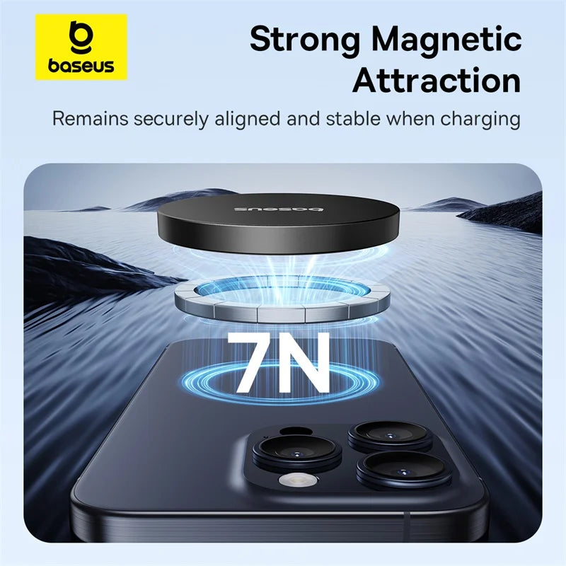 Baseus 15W Qi2 Magnetic Wireless Charger - Fast Charging Pad optoeletronics