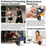 AI Health Smartwatch - HRV, PPG, NFC and IP68 Sports Tracking optoeletronics