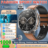 Outdoor GPS Smart Watch - 1.73 Inch AMOLED, 1000mAh, 5ATM Waterproof optoeletronics