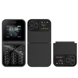 SERVO F15 Mini Flip Phone - Dual SIM 2G Compact Mobile optoeletronics