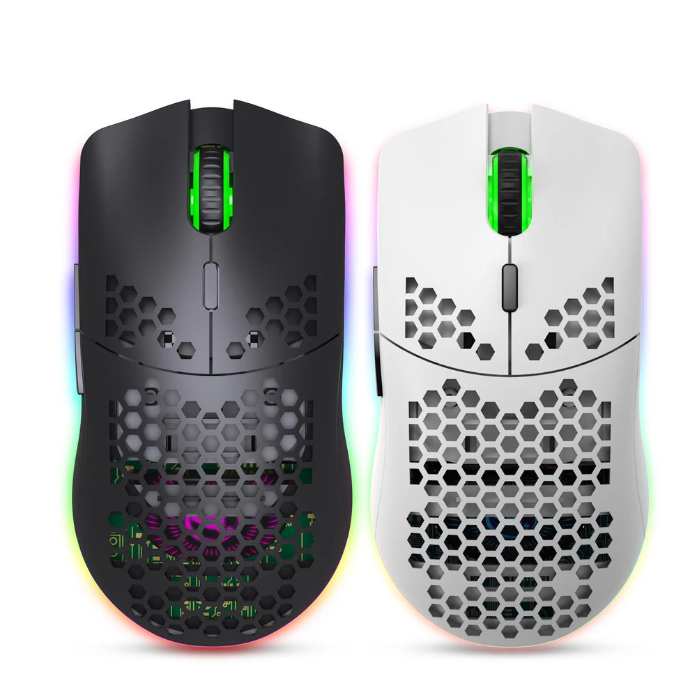 HXSJ T66 Rechargeable Wireless Gaming Mouse with RGB