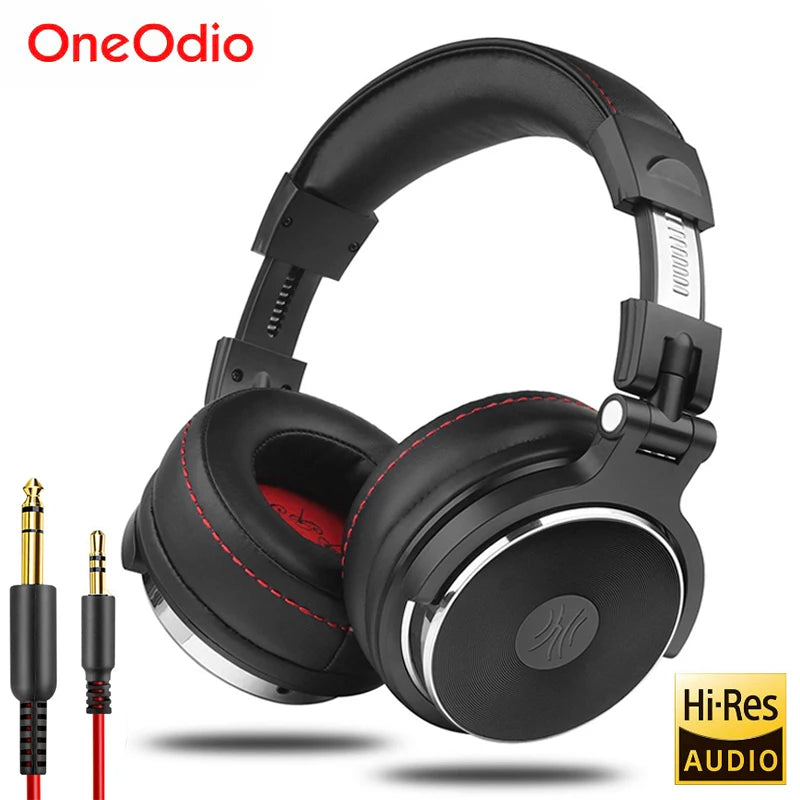 OneOdio Studio Pro Wired Headphones - Over-Ear DJ Monitor optoeletronics