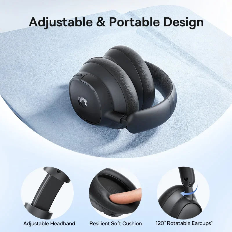 Baseus EH10 NC Wireless Headphones - 45dB ANC 80H optoeletronics