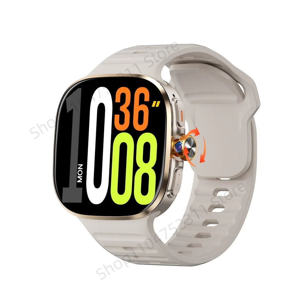 M99 5G Smartwatch - 2.4 Inch AMOLED, Rotating Camera, WiFi and GPS optoeletronics