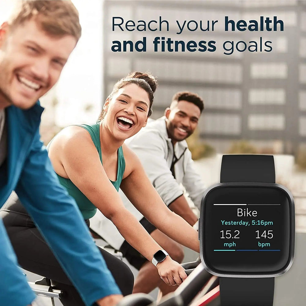 Fitbit Versa 2 Smartwatch - Heart Rate, Music and Sleep Tracking optoeletronics
