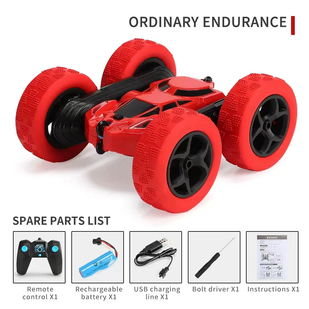 828A RC Stunt Car - 4WD Double-Sided Flipping Racer optoeletronics
