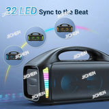 ZQT Stormbox Blast 90W Bluetooth Speaker - RGB Party Sound System optoeletronics