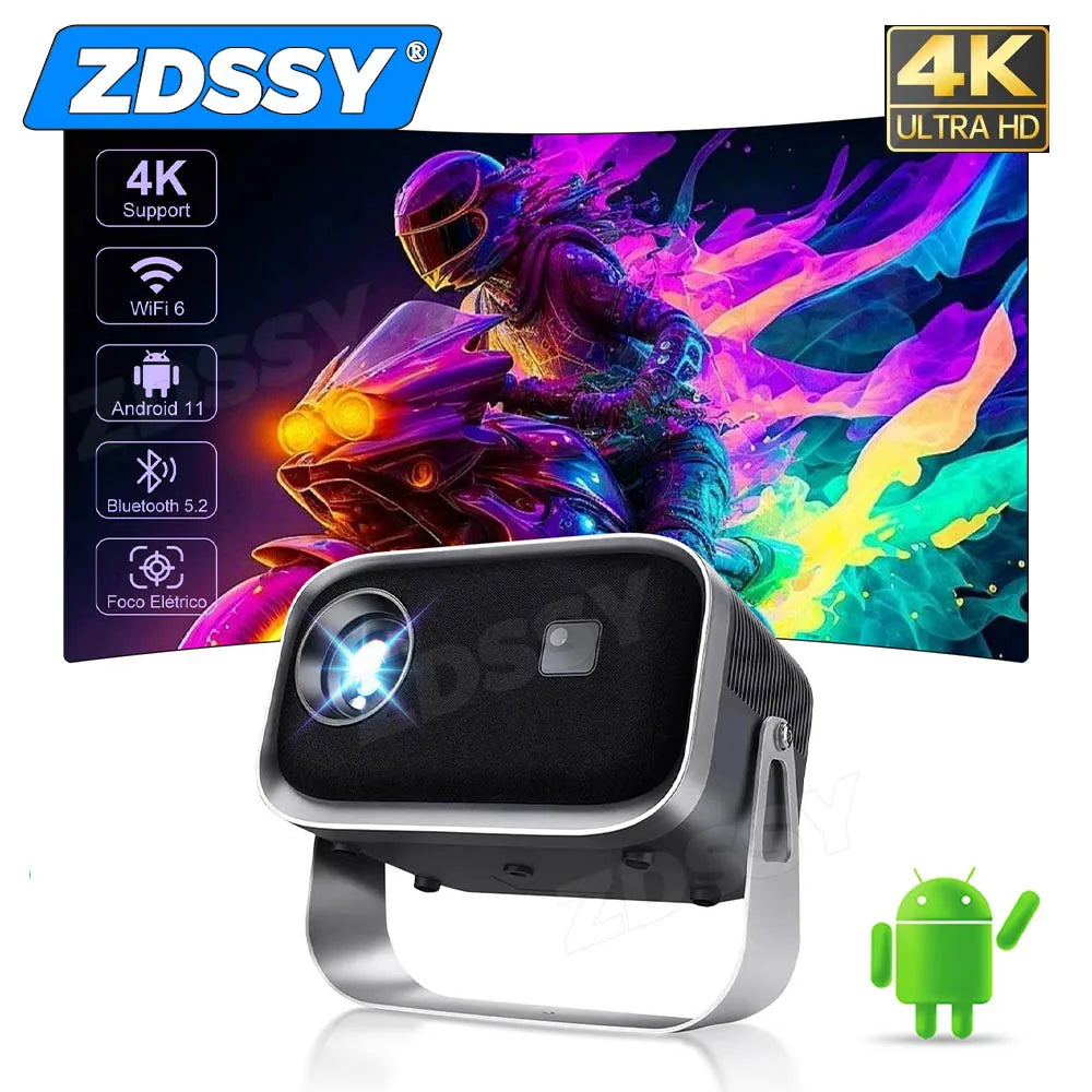 ZDSSY P28B Projector - 1080P Android Smart Beamer optoeletronics