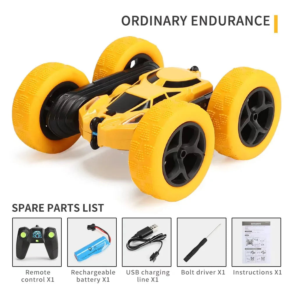 828A RC Stunt Car - 4WD Double-Sided Flipping Racer optoeletronics