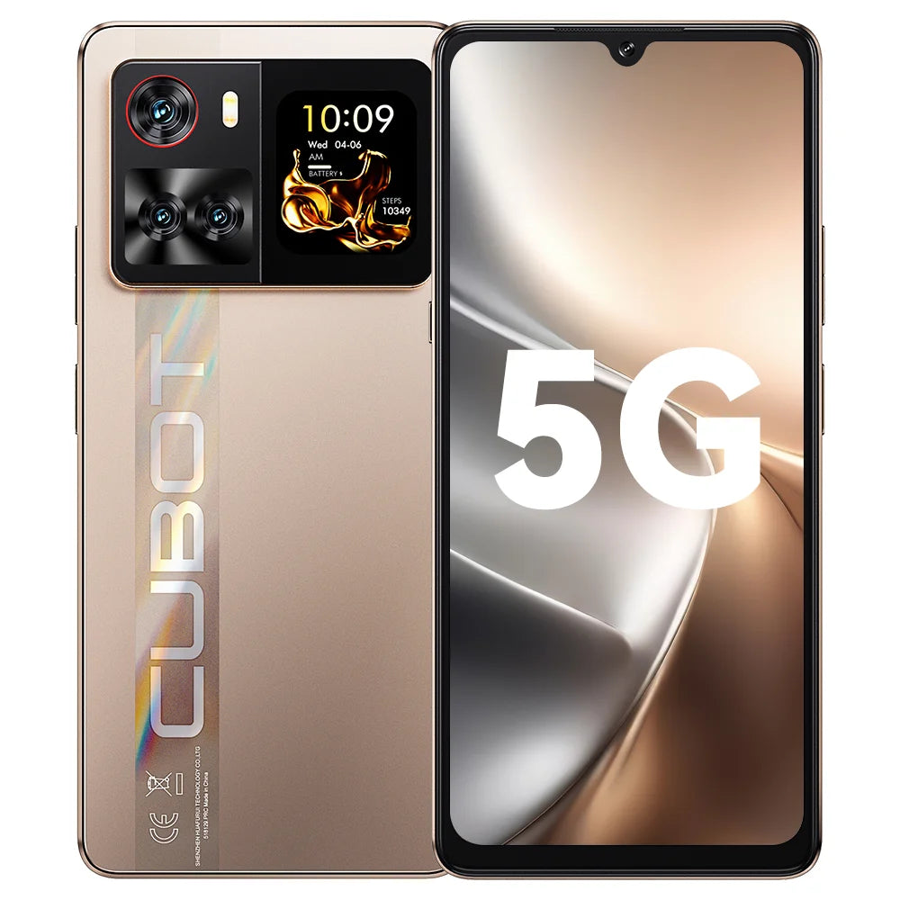 Cubot X100 5G Smartphone - 6.88-Inch 256GB 64MP Android Phone optoeletronics
