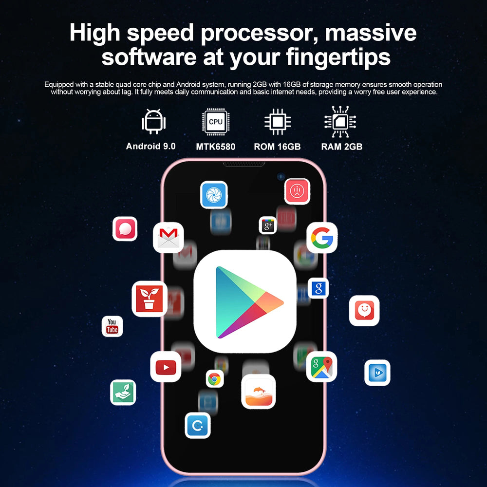 SERVO Mini Smartphone - 3.0-inch 2GB 16GB optoeletronics