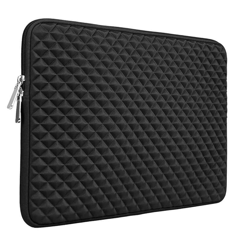Shockproof inner fleece of Waterproof Lycra Laptop Sleeve for 11 to 15.6 Inch Devices.