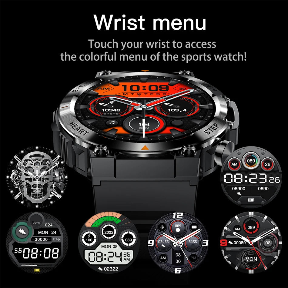 1.39 Inch Bluetooth Call Smart Watch - 400mAh Fitness Tracker for Android iOS optoeletronics