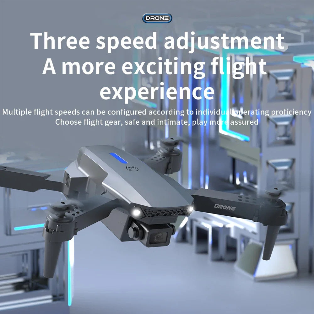 E88 4K Foldable RC Drone with Wide-Angle Camera optoeletronics