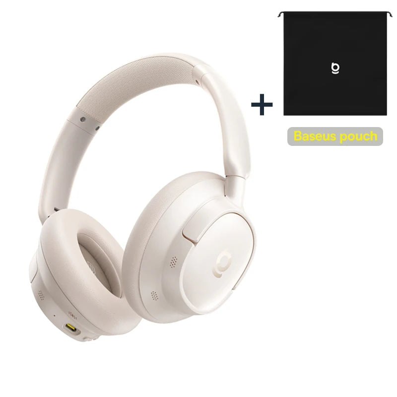 Baseus EH10 NC Wireless Headphones - 45dB ANC 80H optoeletronics