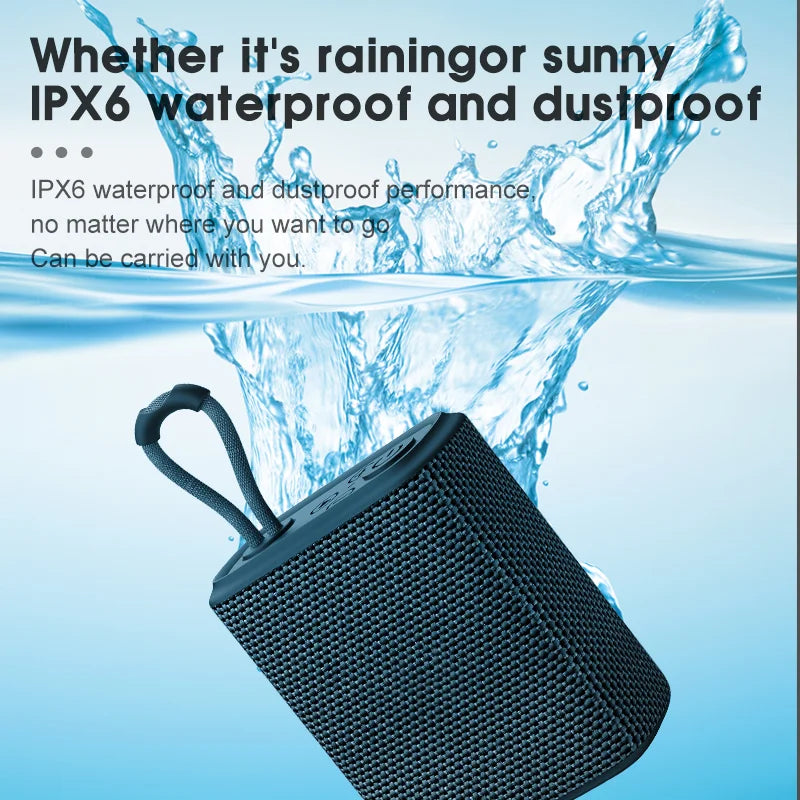 Rockmia EBS-300 Bluetooth Speaker - 5W IPX6 Portable Audio optoeletronics