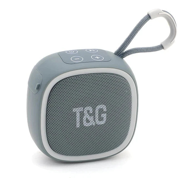 Portable Mini Bluetooth Speaker with FM Radio - Waterproof AUX Sound Box