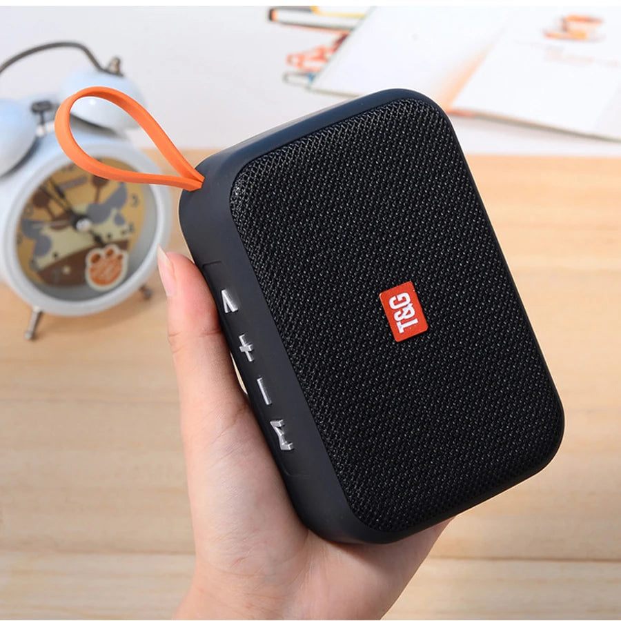 Portable Mini Bluetooth Speaker with FM Radio - Waterproof AUX Sound Box optoeletronics