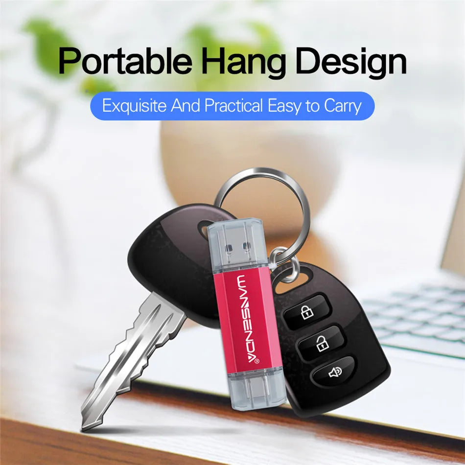 WANSENDA USB 3.0 Type-C OTG Flash Drive optoeletronics