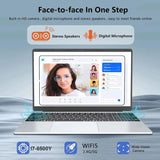 15.6-inch Intel i7 Laptop - 16GB 1TB Fingerprint optoeletronics