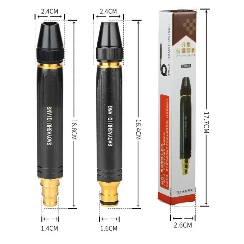 High-Pressure Water Spray Nozzle for Car Wash and Garden Use optoeletronics