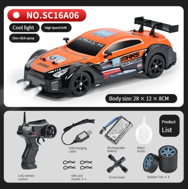 LKCOMO AE86 RC Car - 4WD Remote Control Vehicle optoeletronics
