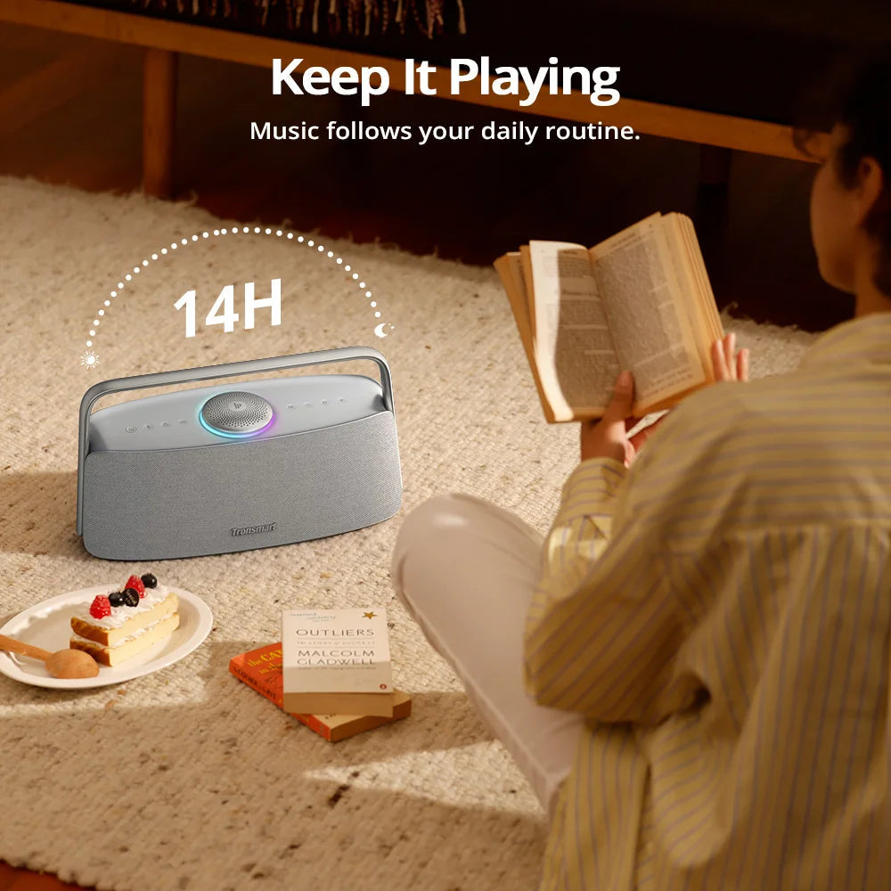 Tronsmart Fiitune X30 Bluetooth Speaker - 80W Hi-Res Audio optoeletronics
