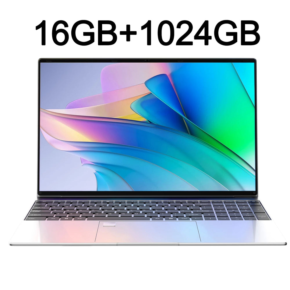 Portable 15.6-inch Laptop - Intel 6500Y Fingerprint optoeletronics