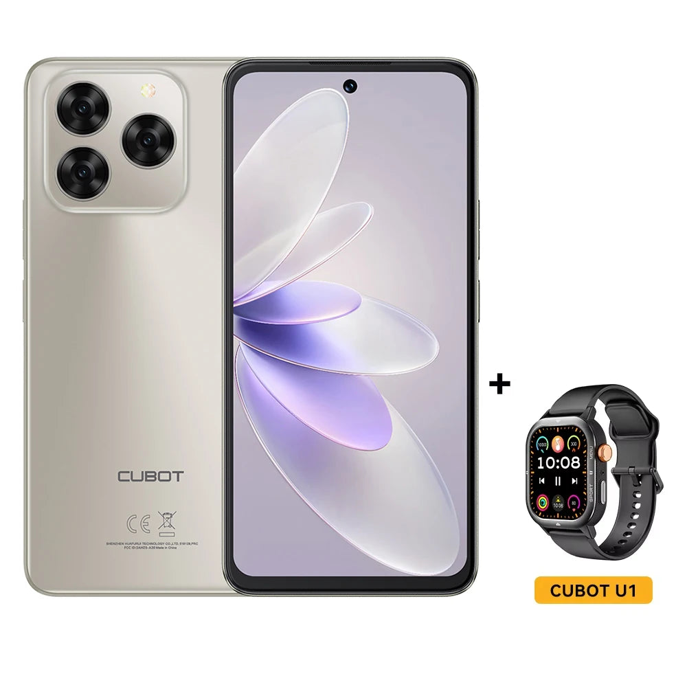 Cubot Note 60 Smartphone - 120Hz 7.2-Inch Display 7000mAh optoeletronics
