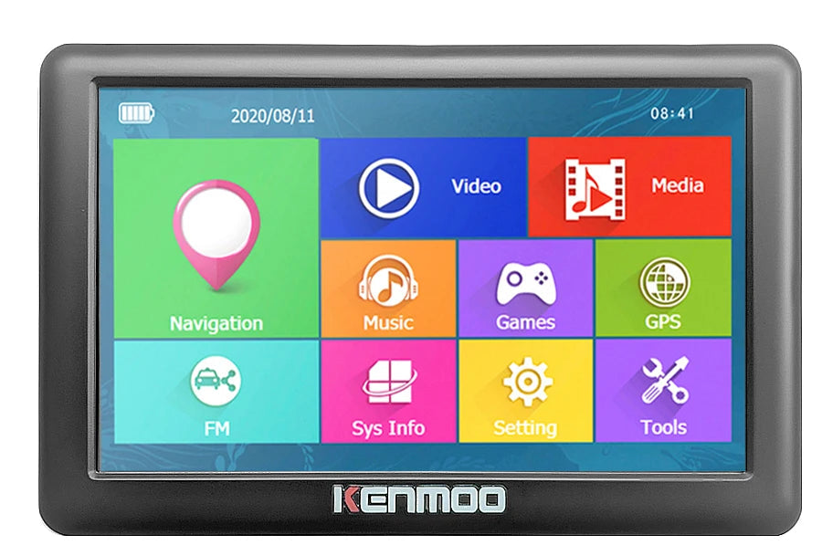 5-inch HD GPS Navigator - 2026 Maps Free Updates optoeletronics