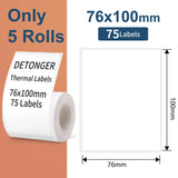 DETONGER DP30S Thermal Label Printer - Bluetooth 28-80mm optoeletronics
