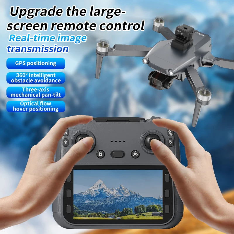 L600 Pro Max Drone - 8K Camera 3-Axis Gimbal optoeletronics
