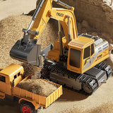Alloy RC Excavator - Lights and Sound Engineering Vehicle optoeletronics