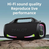 Zealot S79 Bluetooth Party Speaker with 24-Hour Playtime optoeletronics