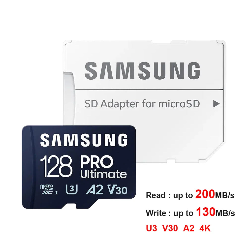 Samsung EVO and PRO microSD Card for 4K UHD Recording optoeletronics