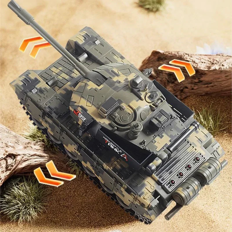 CONUSEA 33CM RC Battle Tank - Remote Control Crawler optoeletronics