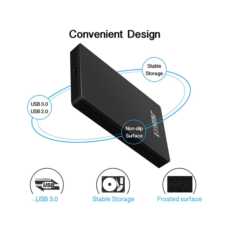 KESU USB 3.0 Portable External Hard Drive optoeletronics